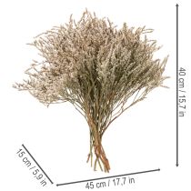 daiktų Džiovintų levandų puokštė „Statice Nature“, 1 kg