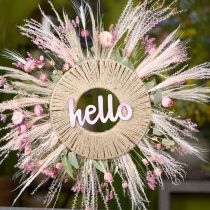 daiktų Dry Deco aguonų kapsulės Rožinės aguonos spalvos džiovintos gėlės 75g