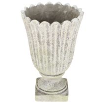 daiktų Sodinamosios dekoratyvinis trofėjus senovinis lietaus akmens pilkas Ø20cm H30.5cm
