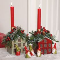 daiktų Keraminis vazonas „Advent“ – mėtų baltumo, 10 × 10 × 12 cm
