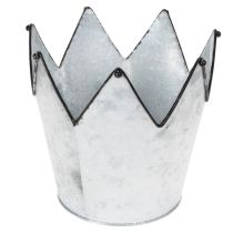 daiktų Vazono karūnėlės metalinės, dekoratyvinės, cinkuotos, Ø21,5/19,5/17 cm, 3 vnt. rinkinys