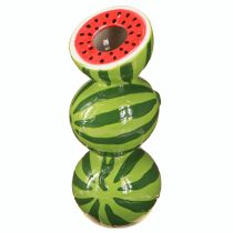 daiktų Vaza arbūzas keraminė vaza vasaros dekoracija keraminė H22cm