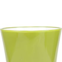 daiktų Vaza Žalia Gėlių Vaza Dekoratyvinė Vaza Fizzy Olive Ø16.5cm A27cm
