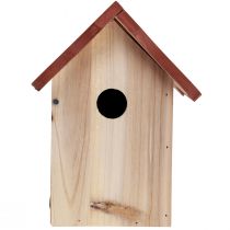 daiktų Medinis paukščių namelio inkilas natūralios rudos/smėlio spalvos 23cm 1 vnt