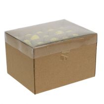 daiktų Putpelių kiaušinis 3cm Geltonieji išpūsti kiaušiniai 50 vnt