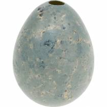 Putpelių kiaušinių puošmena pilka marmurinė tuščia 3cm Velykinė dekoracija 50vnt