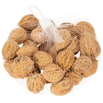 daiktų Graikiniai riešutai – natūralus produktas stalo dekoravimui ir „pasidaryk pats“ projektams. Natūralūs graikiniai riešutai, 4–5 cm, 300 g.