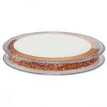 daiktų Kalėdinė juostelė rožinė vario blizgučiai dekoratyvinė juostelė 10mm 10m