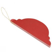 daiktų Kalėdinės dekoracijos popierius Kalėdų eglutės papuošalai Bordeaux H20cm