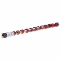 daiktų Kalėdų eglutės dekoracijos Kalėdinis rutulys raudonas 3 cm 14 vnt.