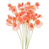 daiktų Dirbtinė kvapiojo žirnio šakelė, romantiška dekoracija svetainei ar vonios kambariui, 68 cm, 3 vnt.