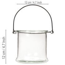 daiktų Pakabinamas stiklinis žibintas Ø12cm A12.5cm 2vnt.