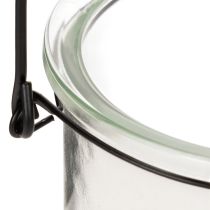 daiktų Pakabinamas stiklinis žibintas Ø12cm A12.5cm 2vnt.