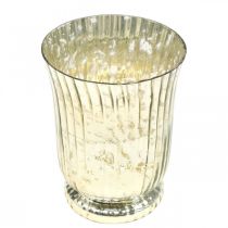 daiktų Žibinto stiklo arbatos žvakidės laikiklis arbatinės lempos stiklas Ø11cm H14,5cm