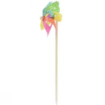 daiktų Pinwheel rožinė turkio spalvinga vasaros dekoracija Ø15cm H48cm 3vnt