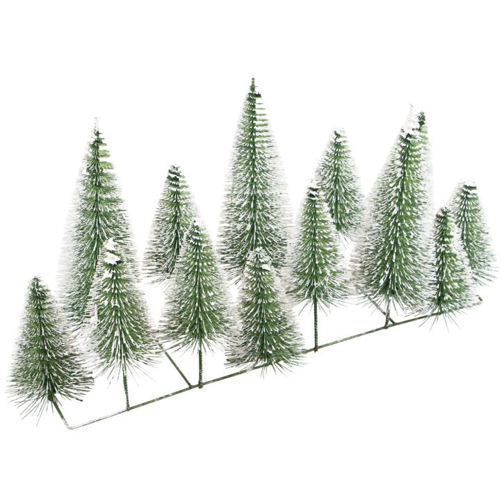 Žieminė miško puošmena žiemos puošmena stalo puošmena Kalėdinė 46×15cm