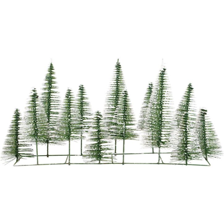 Žieminė miško puošmena žiemos puošmena stalo puošmena Kalėdinė 46×15cm