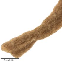 daiktų Dekoratyvinė ruda vilna, 2 m veltinio vilna rankdarbiams ir floristikai