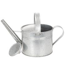 daiktų Vintažinis cinko laistytuvas, 27 cm - sodintuvas sodui ir terasai, metalinis gėlių vazonas