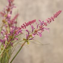 daiktų Dekoratyvinė žaluma su subtiliais žiedais stilingam kambario dizainui 67 cm