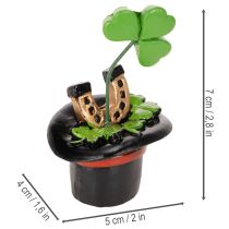 daiktų Laimingas dobilas ir vabalas cilindre, 7 cm, 3 vnt.