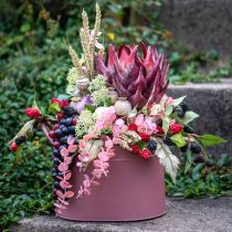 daiktų Dirbtinis artišokas Didelė Dirbtinė gėlė Dry Look Violetinė 76cm