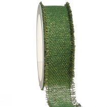 daiktų Juostelė žalia auksinė kutais juostelė papuošalų juostelė W40mm L15m