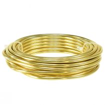 daiktų Craft vielos aliuminio viela rankdarbiams aukso Ø5mm 500g