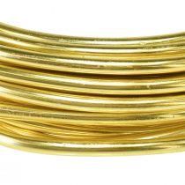 daiktų Craft vielos aliuminio viela rankdarbiams aukso Ø5mm 500g