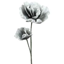 daiktų Gėlės Foam Didelės Dirbtinės Gėlės Foam Grey 85cm 2vnt