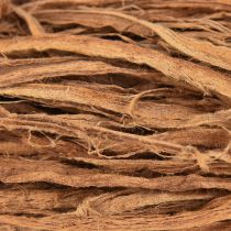 daiktų Craft medžiaga natūralūs dekoratyviniai pluoštai rudi egzotiški natūralūs pluoštai 500g