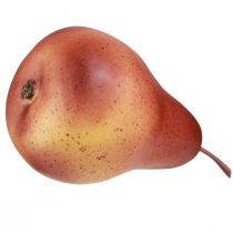 daiktų Dekoratyvinė kriaušė, gelsvai ruda, rudens, derliaus, stalo dekoracijų rinkinys, 4 vnt., Ø8,5 cm