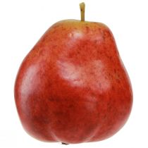 daiktų Dekoratyvinės raudonos kriaušės, Ø5,5 cm, aukštis 6,5 cm, 12 vnt., dekoratyviniai vaisiai