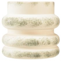 daiktų Dekoratyvinė sėjamoji sausoms kompozicijoms kreminė pilkai žalia 16×16cm