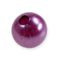daiktų Dekoratyviniai karoliukai Ø10mm violetiniai 115 vnt