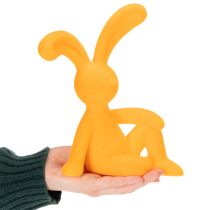 daiktų Dekoratyvinis Velykų zuikutis, pagamintas iš plastiko, idealiai tinka kaip dekoracija ir dovanos idėja, 20 cm, 2 vnt.