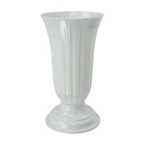 daiktų Koregavimo vaza Lilia balta Ø16 - 28cm grindų vaza 1 vnt