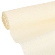 daiktų Gėlių krepinis popierius šampano spalvos 50x250cm