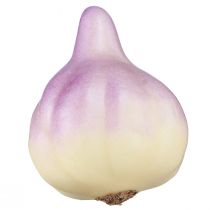 daiktų Daržovių puošmena česnakai geltonai violetiniai tinklelyje Ø4,5cm 12 vnt