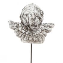 daiktų Kapo puošybos angelas ant pagaliuko dekoravimas išdėstymui 5,5cm 4 vnt