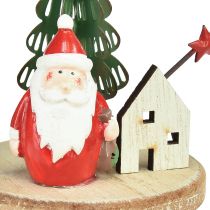 daiktų Dekoratyvinė kabykla Kalėdų Senelis Snowman Star H13cm 2vnt
