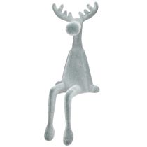 daiktų Dekoratyvinės briedžio formos sėdynės, pilkos, 3 vnt., 31 cm, aukštis