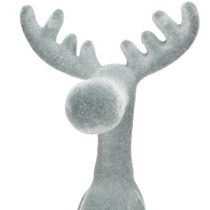 daiktų Dekoratyvinės briedžio formos sėdynės, pilkos, 3 vnt., 31 cm, aukštis