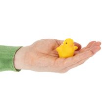 daiktų Maži velykiniai viščiukai, geltoni ir oranžiniai, sukamaisiais raižiniais, 4,5 cm aukščio, 18 vienetų