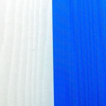 daiktų Vainiko juostelės Moiré Mėlyna-Balta 100 mm
