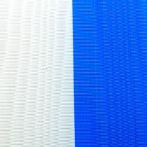 daiktų Vainikų juostos muarė mėlynai balta 125 mm