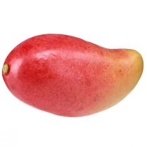 daiktų Dirbtinio mango, raudono, geltono, realistiška maisto replika, 15 cm