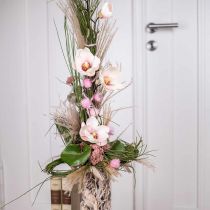 Dirbtinės magnolijos šakos Rožinės dirbtinės gėlės H40cm 4vnt kekėje
