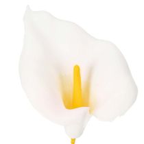 daiktų Dirbtinė kalija su geltonais kuokeliais, dekoratyviniais žiedais, 35 cm, 10 vnt.