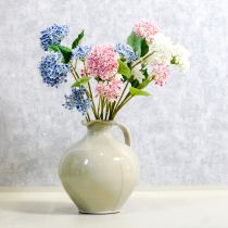 daiktų Dirbtinė hortenzija elegantiškam, moderniam interjero dizainui, 80 cm, 2 vnt.